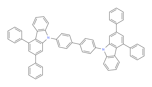 4,4'-bis(2,4-diphenyl-9H-carbazol-9-yl)-1,1'-biphenyl