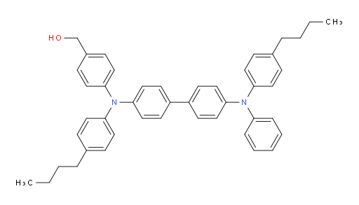 (4-((4-butylphenyl)(4'-((4-butylphenyl)(phenyl)amino)-[1,1'-biphenyl]-4-yl)amino)phenyl)methanol