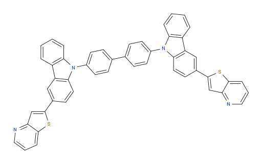 4,4'-bis(3-(thieno[3,2-b]pyridin-2-yl)-9H-carbazol-9-yl)-1,1'-biphenyl