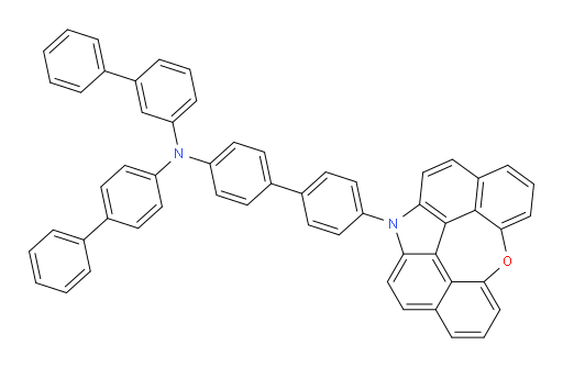 N-(4'-(12H-6-oxa-12-azaindeno[2,1,7,6-ghij]pleiaden-12-yl)-[1,1'-biphenyl]-4-yl)-N-([1,1'-biphenyl]-4-yl)-[1,1'-biphenyl]-3-amine
