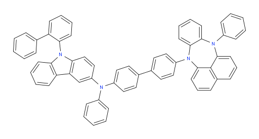 9-([1,1'-biphenyl]-2-yl)-N-phenyl-N-(4'-(12-phenylbenzo[b]naphtho[1,8-ef][1,4]diazepin-7(12H)-yl)-[1,1'-biphenyl]-4-yl)-9H-carbazol-3-amine