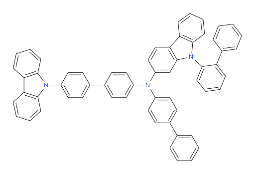 N-(4'-(9H-carbazol-9-yl)-[1,1'-biphenyl]-4-yl)-9-([1,1'-biphenyl]-2-yl)-N-([1,1'-biphenyl]-4-yl)-9H-carbazol-2-amine
