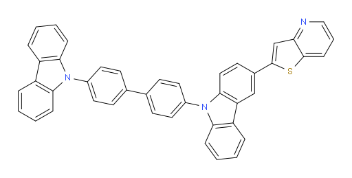 2-(9-(4'-(9H-carbazol-9-yl)-[1,1'-biphenyl]-4-yl)-9H-carbazol-3-yl)thieno[3,2-b]pyridine