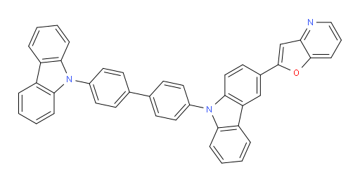 2-(9-(4'-(9H-carbazol-9-yl)-[1,1'-biphenyl]-4-yl)-9H-carbazol-3-yl)furo[3,2-b]pyridine
