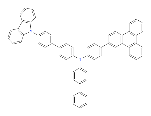 N-([1,1'-biphenyl]-4-yl)-4'-(9H-carbazol-9-yl)-N-(4-(triphenylen-2-yl)phenyl)-[1,1'-biphenyl]-4-amine