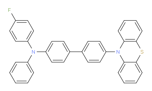 N-(4-fluorophenyl)-4'-(10H-phenothiazin-10-yl)-N-phenyl-[1,1'-biphenyl]-4-amine