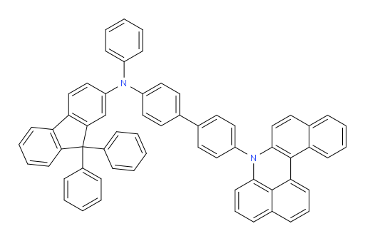 N-(4'-(7H-dibenzo[a,kl]acridin-7-yl)-[1,1'-biphenyl]-4-yl)-N,9,9-triphenyl-9H-fluoren-2-amine