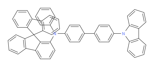 N-(4'-(9H-carbazol-9-yl)-[1,1'-biphenyl]-4-yl)-N-phenyl-9,9'-spirobi[fluoren]-1-amine