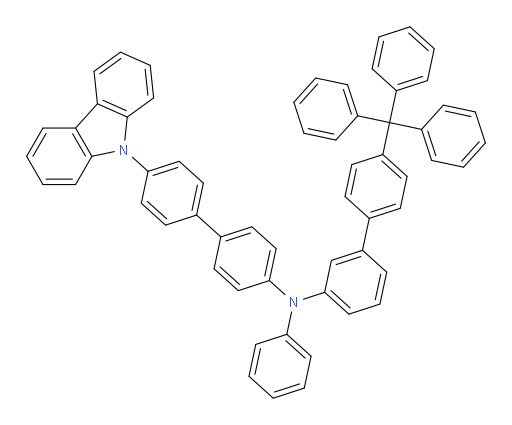 N-(4'-(9H-carbazol-9-yl)-[1,1'-biphenyl]-4-yl)-N-phenyl-4'-trityl-[1,1'-biphenyl]-3-amine