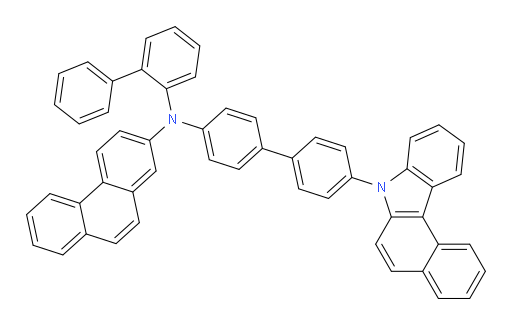N-(4'-(7H-benzo[c]carbazol-7-yl)-[1,1'-biphenyl]-4-yl)-N-([1,1'-biphenyl]-2-yl)phenanthren-2-amine
