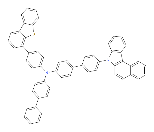 N-([1,1'-biphenyl]-4-yl)-4'-(7H-benzo[c]carbazol-7-yl)-N-(4-(dibenzo[b,d]thiophen-4-yl)phenyl)-[1,1'-biphenyl]-4-amine