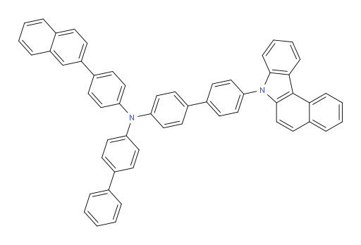N-([1,1'-biphenyl]-4-yl)-4'-(7H-benzo[c]carbazol-7-yl)-N-(4-(naphthalen-2-yl)phenyl)-[1,1'-biphenyl]-4-amine