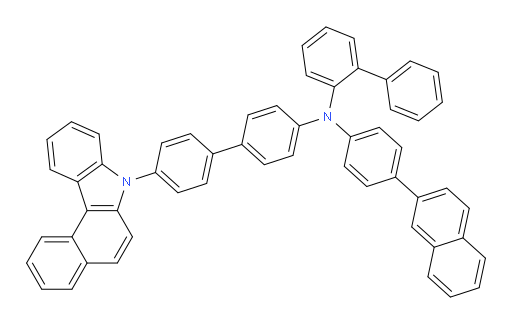 N-(4'-(7H-benzo[c]carbazol-7-yl)-[1,1'-biphenyl]-4-yl)-N-(4-(naphthalen-2-yl)phenyl)-[1,1'-biphenyl]-2-amine