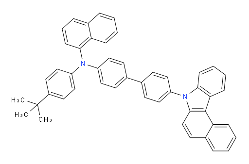 N-(4'-(7H-benzo[c]carbazol-7-yl)-[1,1'-biphenyl]-4-yl)-N-(4-(tert-butyl)phenyl)naphthalen-1-amine