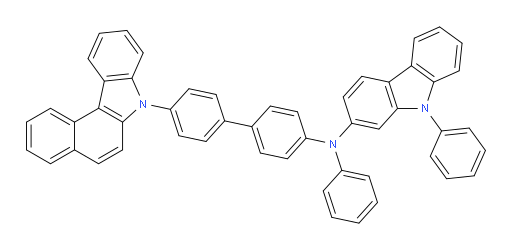 N-(4'-(7H-benzo[c]carbazol-7-yl)-[1,1'-biphenyl]-4-yl)-N,9-diphenyl-9H-carbazol-2-amine