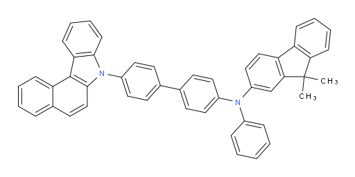 N-(4'-(7H-benzo[c]carbazol-7-yl)-[1,1'-biphenyl]-4-yl)-9,9-dimethyl-N-phenyl-9H-fluoren-2-amine