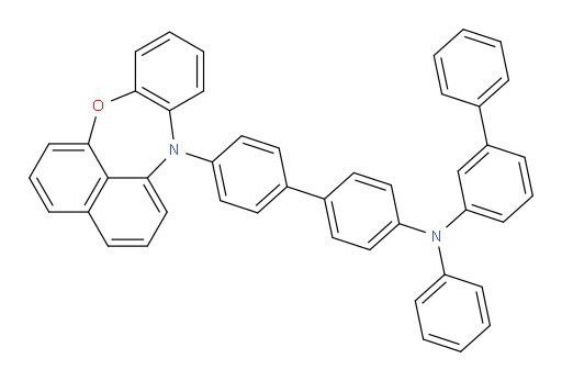 N-(4'-(12H-benzo[b]naphtho[1,8-ef][1,4]oxazepin-12-yl)-[1,1'-biphenyl]-4-yl)-N-phenyl-[1,1'-biphenyl]-3-amine