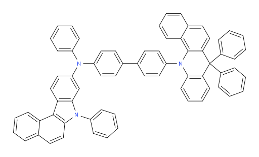 N-(4'-(7,7-diphenylbenzo[c]acridin-12(7H)-yl)-[1,1'-biphenyl]-4-yl)-N,7-diphenyl-7H-benzo[c]carbazol-9-amine