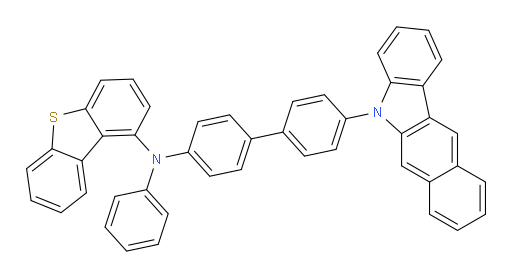 N-(4'-(5H-benzo[b]carbazol-5-yl)-[1,1'-biphenyl]-4-yl)-N-phenyldibenzo[b,d]thiophen-1-amine