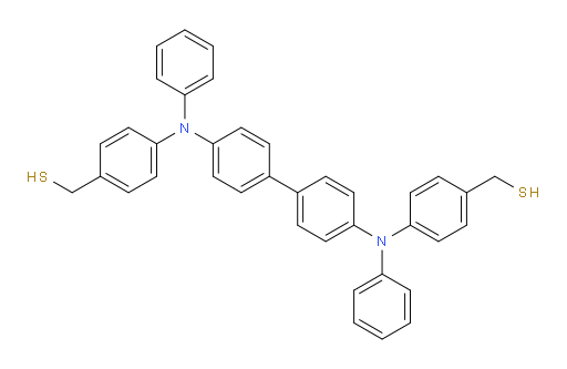 (([1,1'-biphenyl]-4,4'-diylbis(phenylazanediyl))bis(4,1-phenylene))dimethanethiol