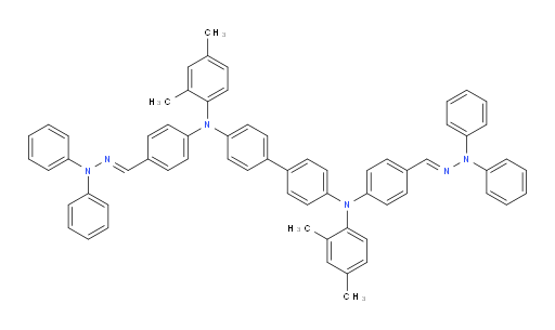 N4,N4'-bis(2,4-dimethylphenyl)-N4,N4'-bis(4-((E)-(2,2-diphenylhydrazono)methyl)phenyl)-[1,1'-biphenyl]-4,4'-diamine