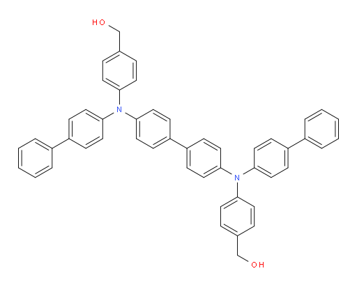 (([1,1'-biphenyl]-4,4'-diylbis([1,1'-biphenyl]-4-ylazanediyl))bis(4,1-phenylene))dimethanol