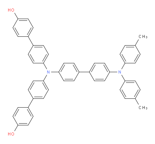 4',4'''-((4'-(di-p-tolylamino)-[1,1'-biphenyl]-4-yl)azanediyl)bis([1,1'-biphenyl]-4-ol)