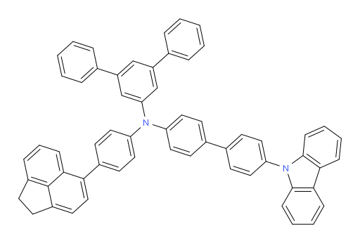 N-(4'-(9H-carbazol-9-yl)-[1,1'-biphenyl]-4-yl)-N-(4-(1,2-dihydroacenaphthylen-5-yl)phenyl)-[1,1':3',1''-terphenyl]-5'-amine