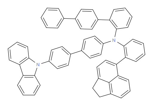 N-(4'-(9H-carbazol-9-yl)-[1,1'-biphenyl]-4-yl)-N-(2-(1,2-dihydroacenaphthylen-5-yl)phenyl)-[1,1':4',1''-terphenyl]-2-amine