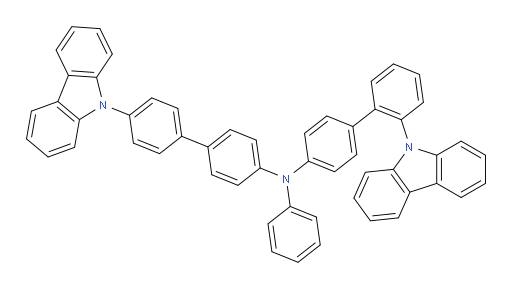 N-(4'-(9H-carbazol-9-yl)-[1,1'-biphenyl]-4-yl)-2'-(9H-carbazol-9-yl)-N-phenyl-[1,1'-biphenyl]-4-amine