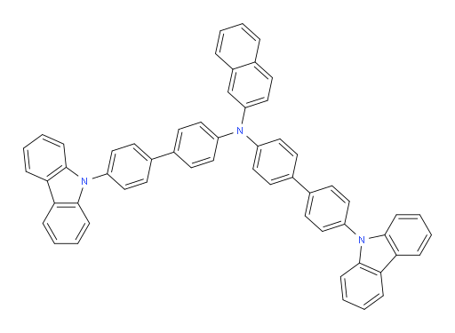 N,N-bis(4'-(9H-carbazol-9-yl)-[1,1'-biphenyl]-4-yl)naphthalen-2-amine