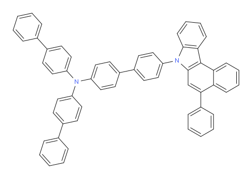 N,N-di([1,1'-biphenyl]-4-yl)-4'-(5-phenyl-7H-benzo[c]carbazol-7-yl)-[1,1'-biphenyl]-4-amine