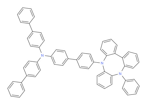 N,N-di([1,1'-biphenyl]-4-yl)-4'-(10-phenyltribenzo[b,e,g][1,4]diazocin-5(10H)-yl)-[1,1'-biphenyl]-4-amine