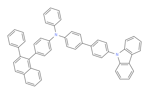 4'-(9H-carbazol-9-yl)-N-phenyl-N-(4-(2-phenylnaphthalen-1-yl)phenyl)-[1,1'-biphenyl]-4-amine