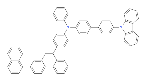 4'-(9H-carbazol-9-yl)-N-(4-(2-(naphthalen-1-yl)phenanthren-9-yl)phenyl)-N-phenyl-[1,1'-biphenyl]-4-amine