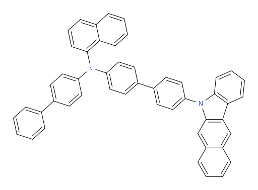 N-(4'-(5H-benzo[b]carbazol-5-yl)-[1,1'-biphenyl]-4-yl)-N-([1,1'-biphenyl]-4-yl)naphthalen-1-amine