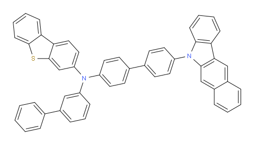 N-(4'-(5H-benzo[b]carbazol-5-yl)-[1,1'-biphenyl]-4-yl)-N-([1,1'-biphenyl]-3-yl)dibenzo[b,d]thiophen-3-amine