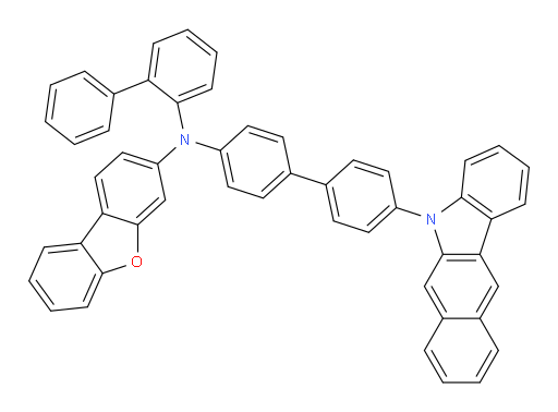 N-(4'-(5H-benzo[b]carbazol-5-yl)-[1,1'-biphenyl]-4-yl)-N-([1,1'-biphenyl]-2-yl)dibenzo[b,d]furan-3-amine