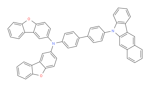 N-(4'-(5H-benzo[b]carbazol-5-yl)-[1,1'-biphenyl]-4-yl)-N-(dibenzo[b,d]furan-2-yl)dibenzo[b,d]furan-2-amine