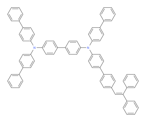 N4,N4,N4'-tri([1,1'-biphenyl]-4-yl)-N4'-(4'-(2,2-diphenylvinyl)-[1,1'-biphenyl]-4-yl)-[1,1'-biphenyl]-4,4'-diamine