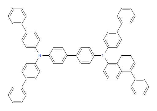 N4,N4,N4'-tri([1,1'-biphenyl]-4-yl)-N4'-(5-phenylnaphthalen-1-yl)-[1,1'-biphenyl]-4,4'-diamine