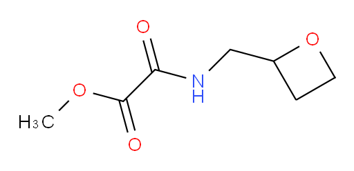 methyl {[(oxetan-2-yl)methyl]carbamoyl}formate