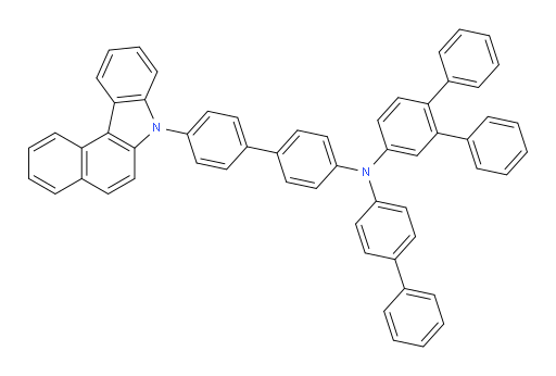 N-(4'-(7H-benzo[c]carbazol-7-yl)-[1,1'-biphenyl]-4-yl)-N-([1,1'-biphenyl]-4-yl)-[1,1':2',1''-terphenyl]-4'-amine