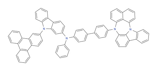 N-(4'-(4H-naphtho[1',8':5,6,7][1,4]diazepino[3,2,1-jk]carbazol-4-yl)-[1,1'-biphenyl]-4-yl)-N-phenyl-9-(triphenylen-2-yl)-9H-carbazol-2-amine