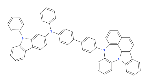 N-(4'-(4H-4,8b-diazaindeno[1,2,3-gh]pleiaden-4-yl)-[1,1'-biphenyl]-4-yl)-N,9-diphenyl-9H-carbazol-2-amine
