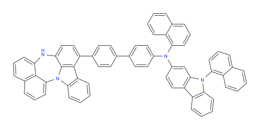 N-(4'-(4H-naphtho[1',8':5,6,7][1,4]diazepino[3,2,1-jk]carbazol-7-yl)-[1,1'-biphenyl]-4-yl)-N,9-di(naphthalen-1-yl)-9H-carbazol-2-amine