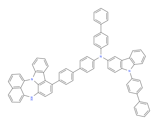 N-(4'-(4H-naphtho[1',8':5,6,7][1,4]diazepino[3,2,1-jk]carbazol-7-yl)-[1,1'-biphenyl]-4-yl)-N,9-di([1,1'-biphenyl]-4-yl)-9H-carbazol-3-amine