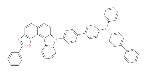 N-([1,1'-biphenyl]-4-yl)-N-phenyl-4'-(2-phenyl-8H-oxazolo[5',4':3,4]benzo[1,2-c]carbazol-8-yl)-[1,1'-biphenyl]-4-amine