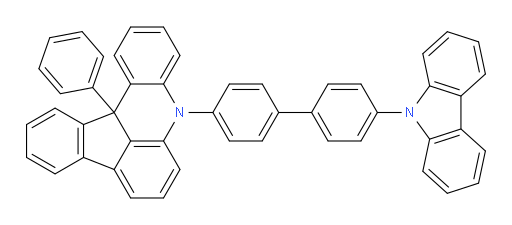 5-(4'-(9H-carbazol-9-yl)-[1,1'-biphenyl]-4-yl)-12b-phenyl-5,12b-dihydroindeno[1,2,3-kl]acridine