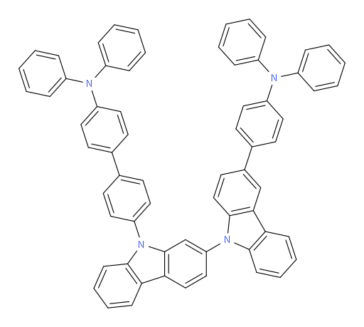 4'-(3'-(4-(diphenylamino)phenyl)-9H-[2,9'-bicarbazol]-9-yl)-N,N-diphenyl-[1,1'-biphenyl]-4-amine